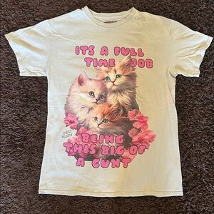 Yes, you read that right. 🤣 I love this shirt so much.